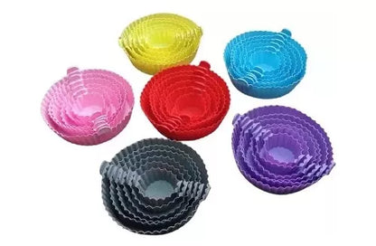 6 Bandejas De Silicona Para Air-fryer